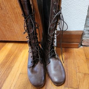 Womens size 9 Radio BBC tall leather boots